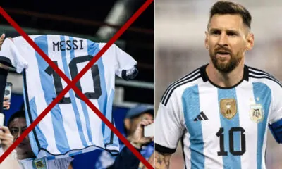 messi and his jersey