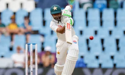 Babar scores half-century in Test after two years