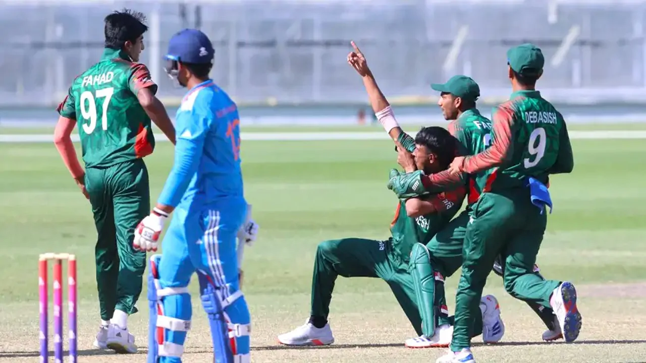 Bangladesh U19 vs IndiaU19