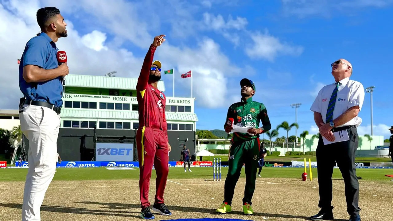 Bangladesh opted to bat in the first ODI