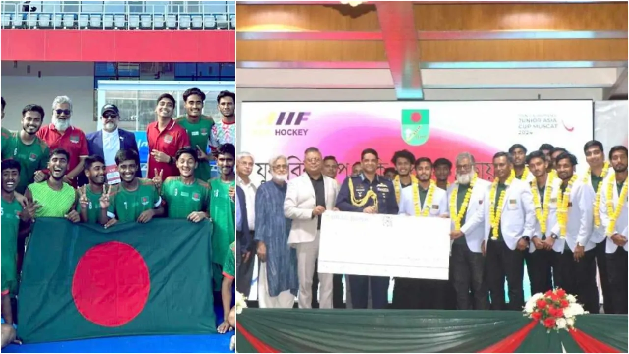 Bangladesh secures historic Junior Hockey