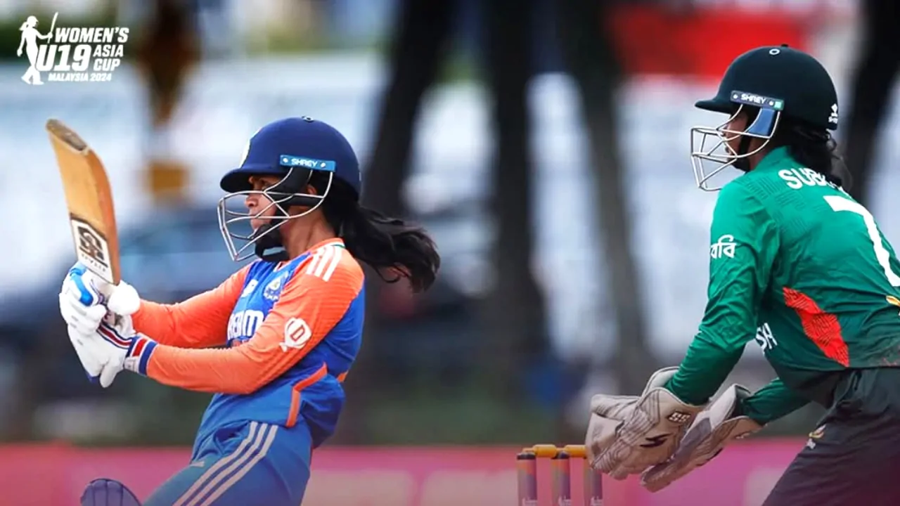 Bangladesh vs India u19 Asia cup women