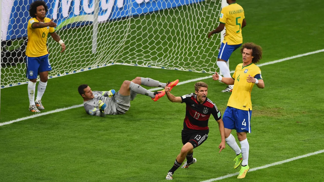 Brazil 7 goal against Germany