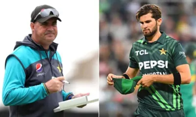 Mickey Arthur and Shaheen Afridi