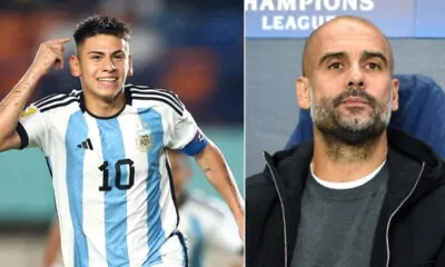 New Messi Echeverri and Pep Guardiola