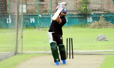 Tamim Iqbal Practicing