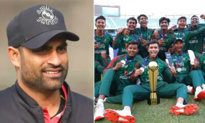 Tamim gifts bats to Asia Cup winning youth