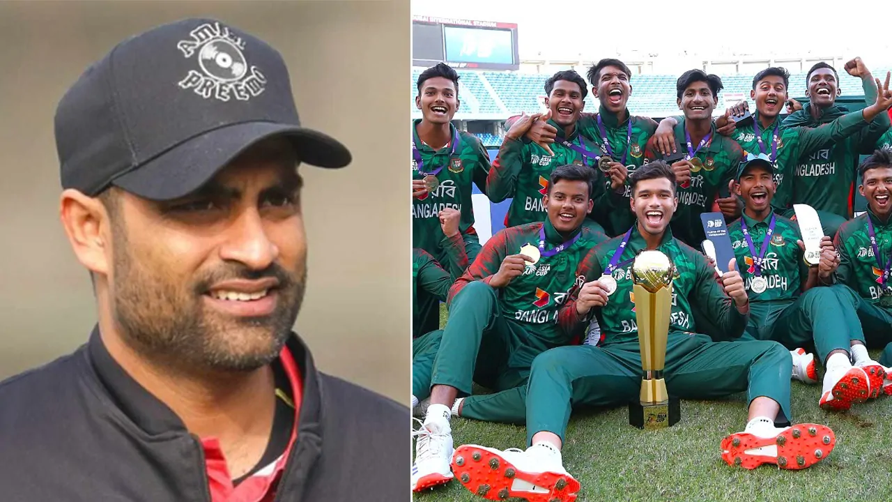 Tamim gifts bats to Asia Cup winning youth