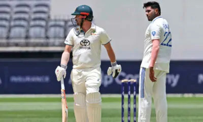 Travis Head against India