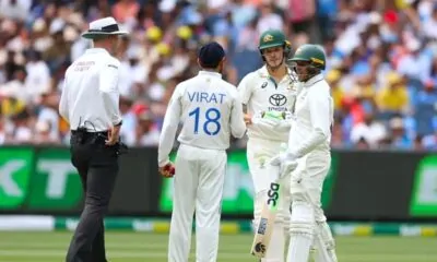 Virat Kohli exchanged words with Sam Konstas