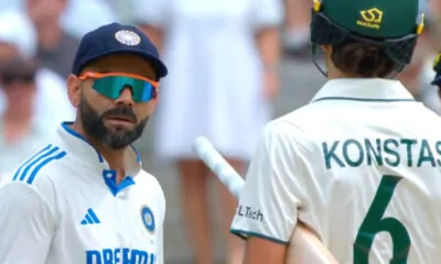 Virat kohli and Sam Konstas