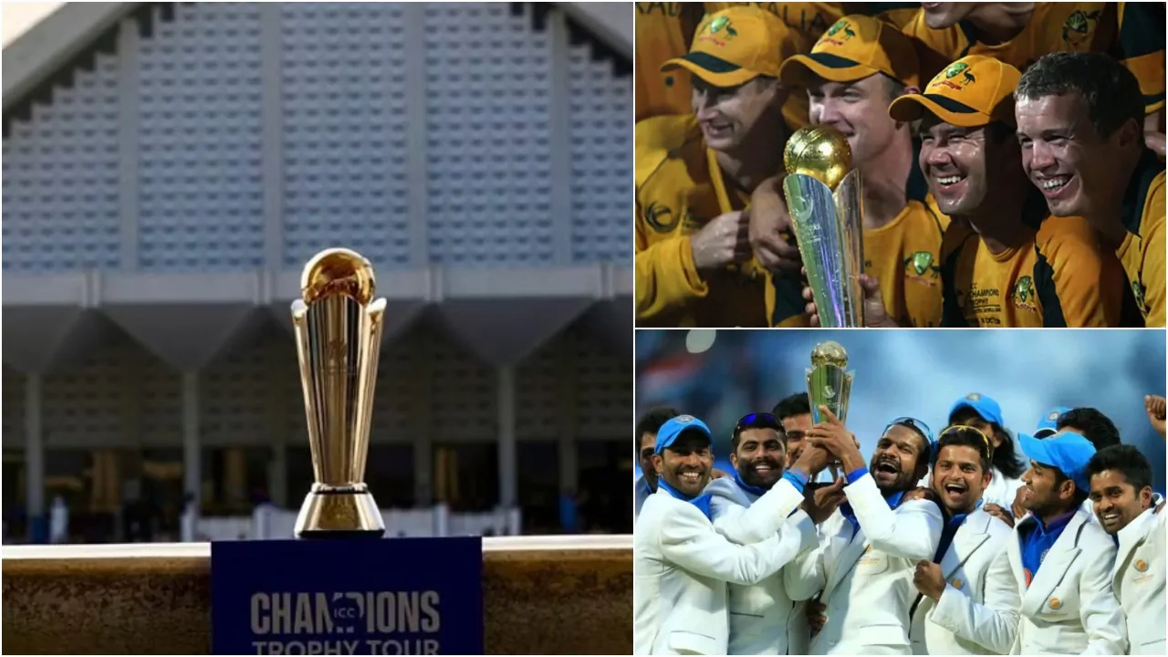 icc champions trophy winners