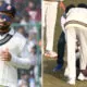 Audience enter into field and touch Virat Kohli's feet