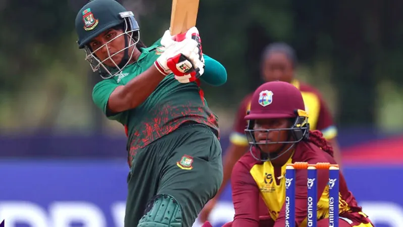 Bangladesh win against West Indies in U19 women t20 World cup