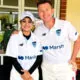 Brett lee and Jahanara Alam