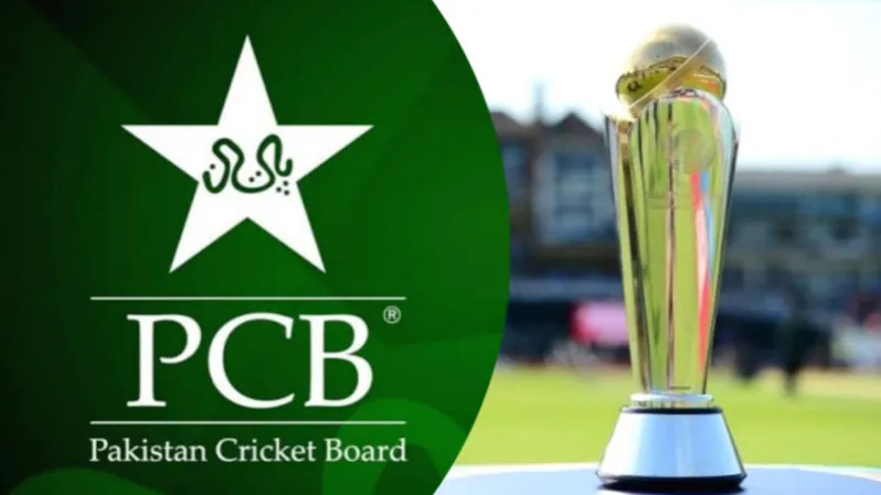 Champions Trophy and PCB logo