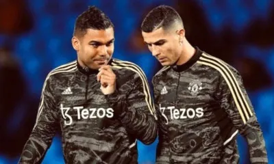 Cristiano Ronaldo and Casemiro