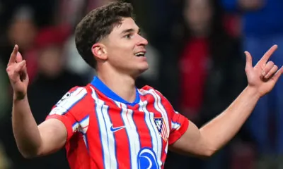 Julian Alvarez flies in Athletico Madrid