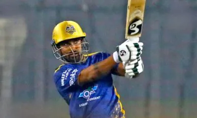 Litton Das scores a fifty for Dhaka Capitals