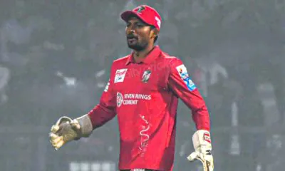 Najmu Hossain Shanto as a Wicketkeeper