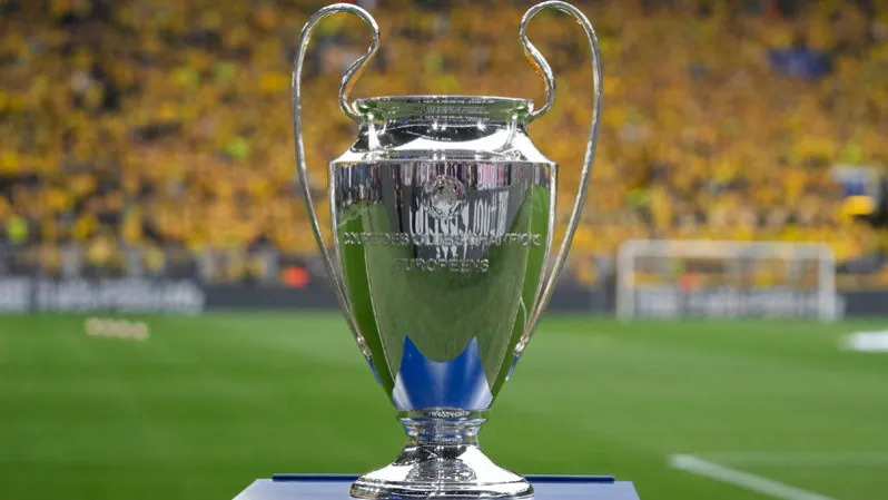 The 16 teams in the Champions League play-offs, who will face whom