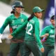 Today's game including Bangladesh's Under 19 women t20 World Cup match