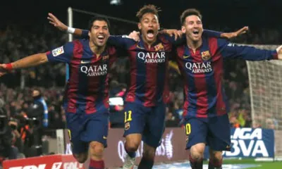 messi, Neymar, Suarez Barcelona