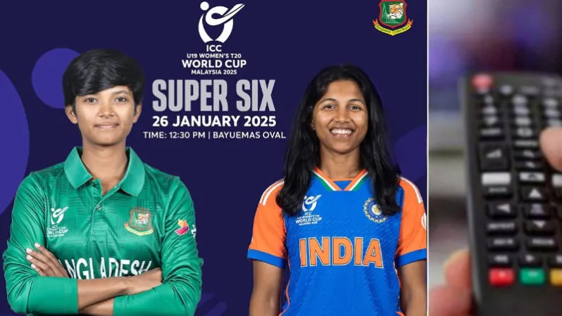 today's game including Bangladesh vs India match in U19 women t20 World Cup super six round