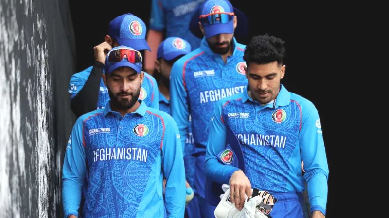 Afghanistan team in Champions trophy