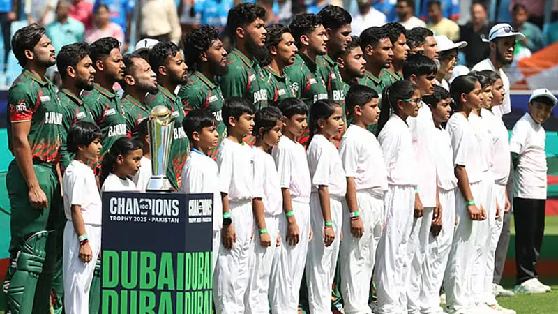 Bangladesh Team in 2025 Champions Trophy