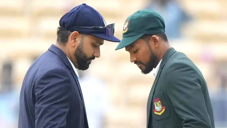 Bangladesh and India captains meet