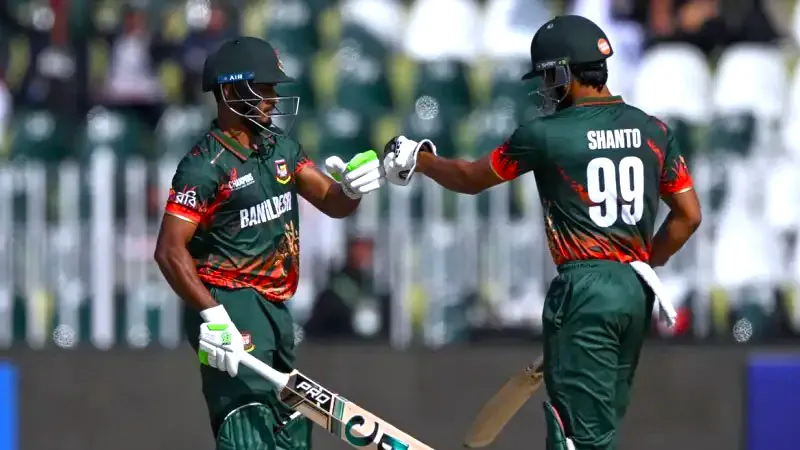 Bangladesh got a fighting capital with the bat of Shanto-Zaker