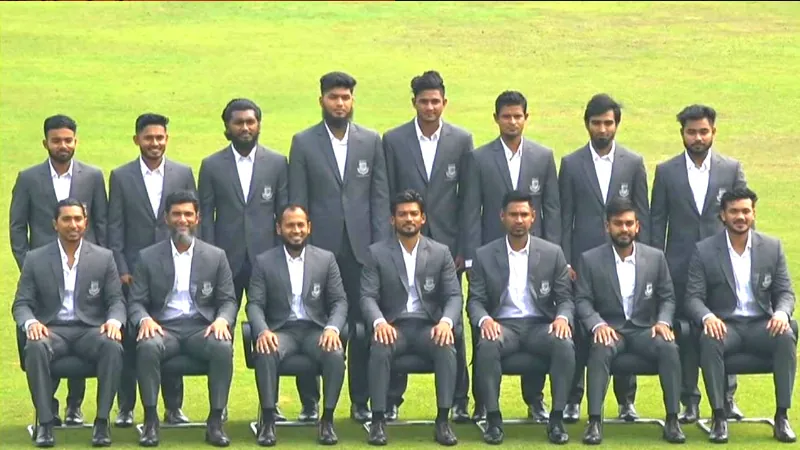 Bangladesh team official photo session before Chanpions Trophy