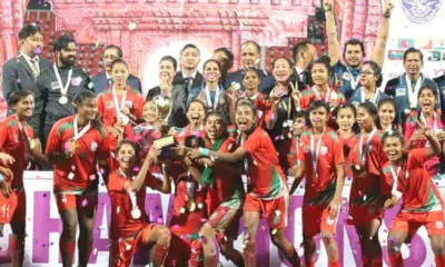 Bangladesh women football saff champion