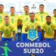 Brazil u20 team won Conmebol Sub20