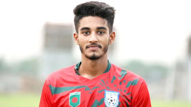 Footballer Sheikh Morsalin