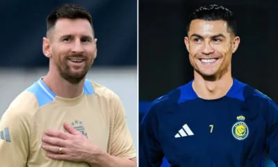 Lionel Messi and Cristiano Ronaldo