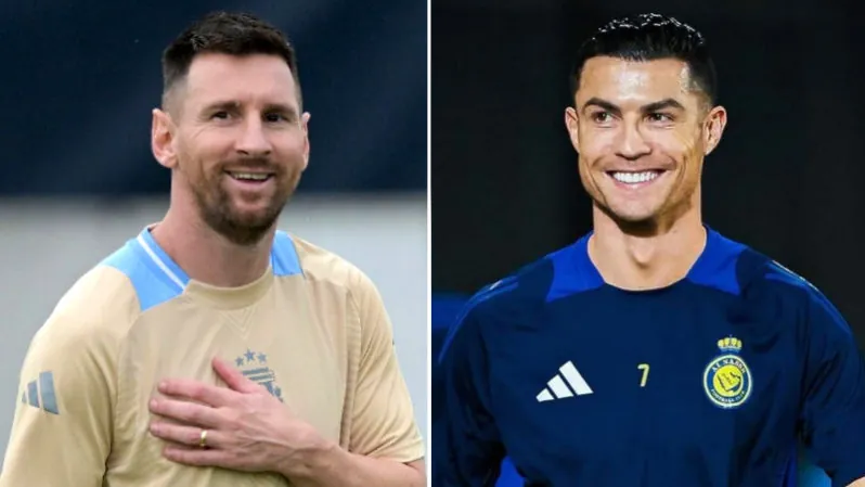 Lionel Messi and Cristiano Ronaldo