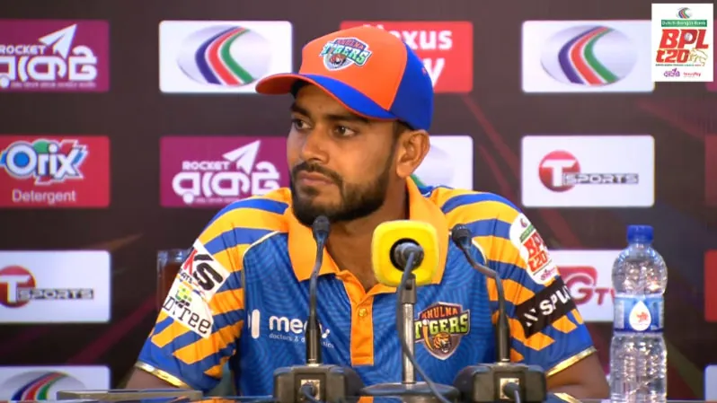 Mehedi Hasan Miraz in press conference