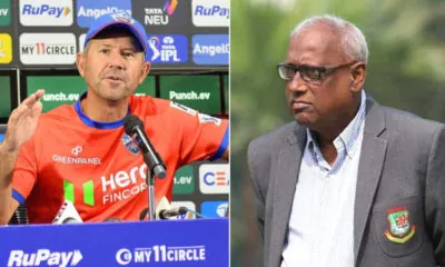 Nazmul Abedin Fahim and Ricky Ponting