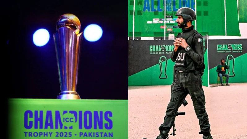 Security of Champions trophy in Pakistan