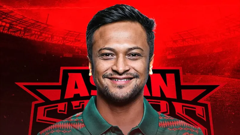 Shakib joins Asian Stars in Legends League