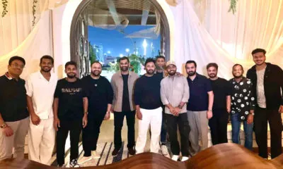 Tamim Iqbal with Bangladesh team in Dubai