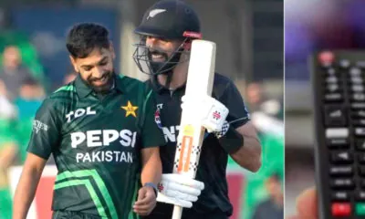 Today's game including Pakistan New Zealand tri-nation series final