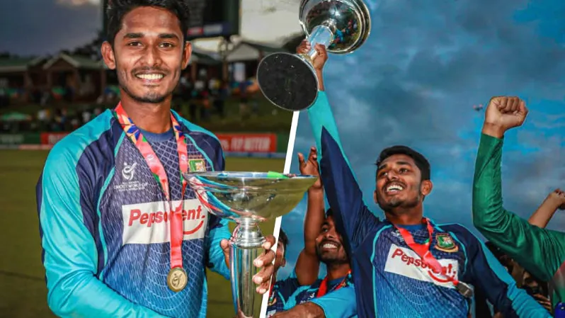 U19 world Cup 2020 champion Bangladesh- Tanzid Hasan Tamim