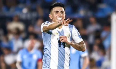 Argentina win with Thiago Almada