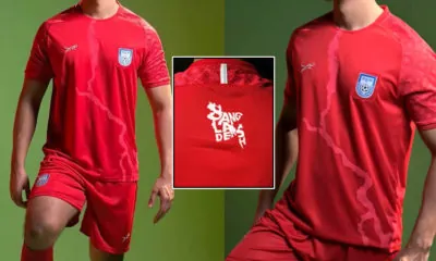 Bangladesh Football new jersey reveal