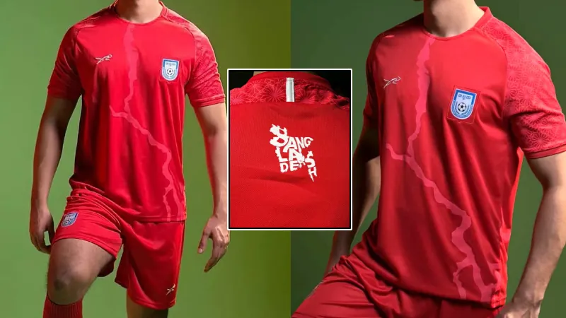 Bangladesh Football new jersey reveal