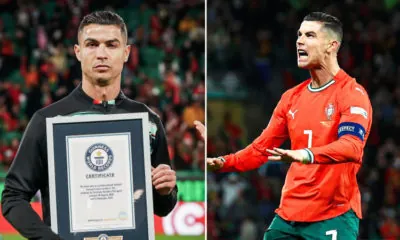 Cristiano Ronaldo made Guinness Book of World Record