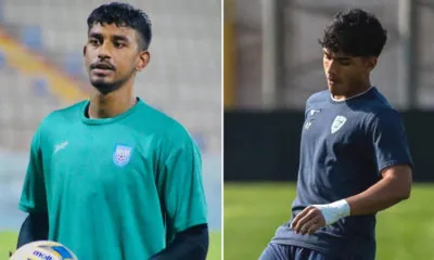 Goalkeeper Srabon and Fahamedul